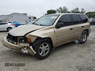 2006 GMC Envoy SLE with VIN 1GKDS13S062113933, listed as a Copart auction lot 41741705 with 159,414 mi miles and Salvage Title. Bid and sale history available at carsss.com. Image 1.