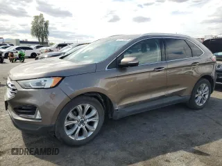 2019 Ford Edge Titanium с VIN 2FMPK3K92KBB04623, выставлен на аукционе Copart как лот 55129095 с пробегом 98 601 миль миль и Списание • Salvage title. История ставок и продаж доступна на DreamBid. Изображение 1.