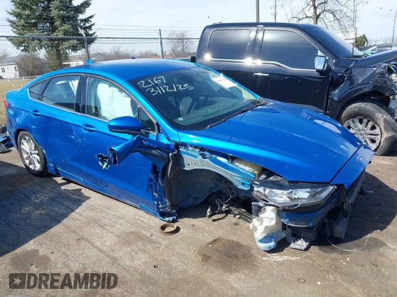 2020 Ford Fusion SE with VIN 3FA6P0HD0LR232167, listed as a IAAI auction lot 41814767 with 55,288 mi miles and . Bid and sale history available at DreamBid. Image 1.
