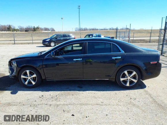 2012 Chevrolet Malibu 1LT with VIN 1G1ZC5E0XCF161406, listed as a IAAI auction lot 41740748 with 135,210 mi miles and . Bid and sale history available at DreamBid. Image 14.