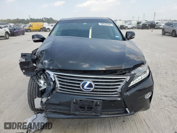 2014 Lexus RX 450h with VIN JTJZB1BA1E2413678, listed as a Copart auction lot 68524544 with 104,784 mi miles and Salvage title. Bid and sale history available at DreamBid. Image 5.