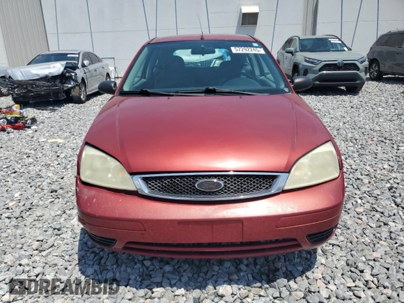 2005 Ford Focus S z VIN 3FAFP31N85R162165, wystawiony jako Copart lot #57292245 z przebiegiem 240 463 mil mil oraz Szkoda całkowita • Salvage title. Historia ofert i sprzedaży dostępna na DreamBid. Obrazek 5.