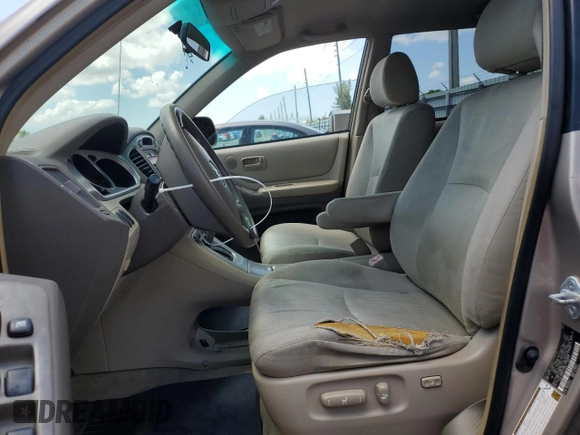 2006 Toyota Highlander z VIN JTEGP21A560115744, wystawiony jako Copart lot #55012975 z przebiegiem 268 099 mil mil oraz Czysty tytuł • Clean title. Historia ofert i sprzedaży dostępna na DreamBid. Obrazek 7.