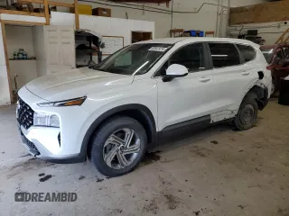 2022 Hyundai Santa Fe SE with VIN 5NMS1DAJ8NH411867, listed as a Copart auction lot 82847474 with 29,518 mi miles and Salvage Title. Bid and sale history available at DreamBid. Image 1.