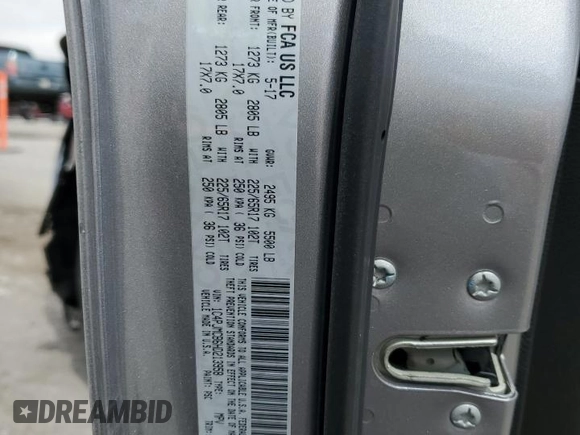 2017 Jeep Cherokee Latitude с VIN 1C4PJMCB6HD213958, выставлен на аукционе Copart как лот 53686715 с пробегом Не указан миль и Списание • Salvage title. История ставок и продаж доступна на DreamBid. Изображение 14.