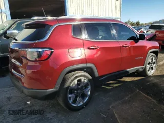 2021 Jeep Compass Limited with VIN 3C4NJCCB9MT573652, listed as a Copart auction lot 46541385 with 75,413 mi miles and Salvage Title. Bid and sale history available at carsss.com. Image 3.