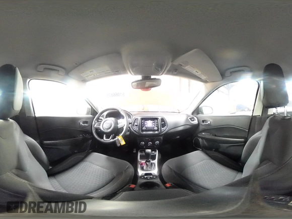 2018 Jeep Compass Sport with VIN 3C4NJCAB8JT300622, listed as a Copart auction lot 51066835 with 96,741 mi miles and Salvage Title. Bid and sale history available at carsss.com. Image 14.