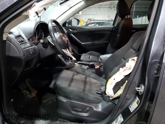 2014 Mazda CX-5 Touring with VIN JM3KE4CY6E0421738, listed as a Copart auction lot 45888885 with 103,693 mi miles and Salvage Title. Bid and sale history available at carsss.com. Image 7.