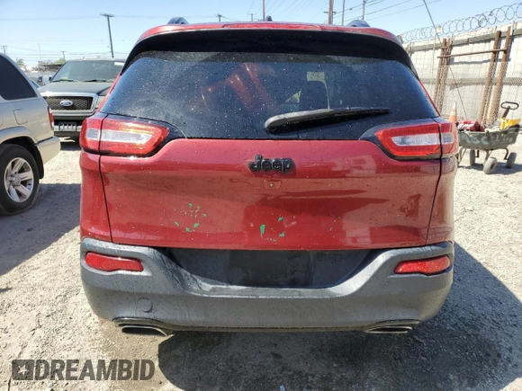 2016 Jeep Cherokee Altitude with VIN 1C4PJMAS5GW349598, listed as a Copart auction lot 56198605 with 148,739 mi miles and Salvage title. Bid and sale history available at DreamBid. Image 6.
