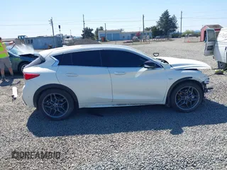 2018 Infiniti QX30 with VIN SJKCH5CPXJA043359, listed as a IAAI auction lot 42114863 with 64,172 mi miles. Bid and sale history available at carsss.com. Image 14.