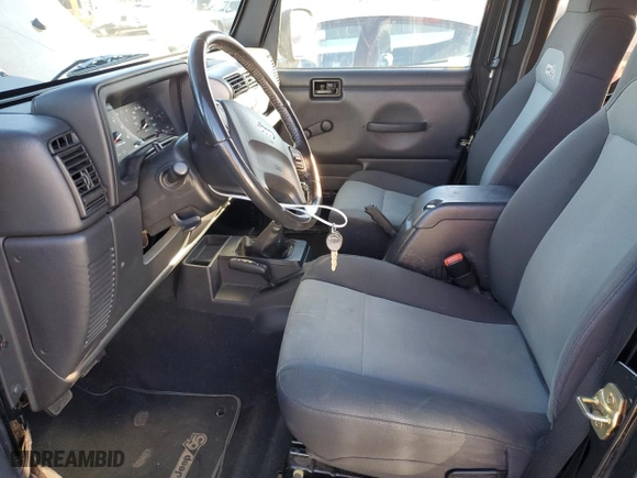 2006 Jeep Wrangler X with VIN 1J4FA39S76P760823, listed as a Copart auction lot 44987695 with 79,814 mi miles and Salvage Title. Bid and sale history available at carsss.com. Image 7.