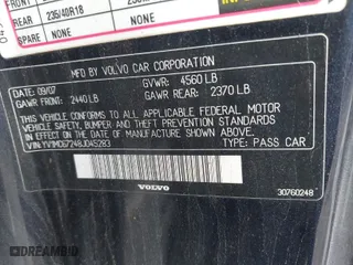 2008 Volvo C70 with VIN YV1MC67248J045283, listed as a IAAI auction lot 41694420 with NaN miles. Bid and sale history available at carsss.com. Image 9.