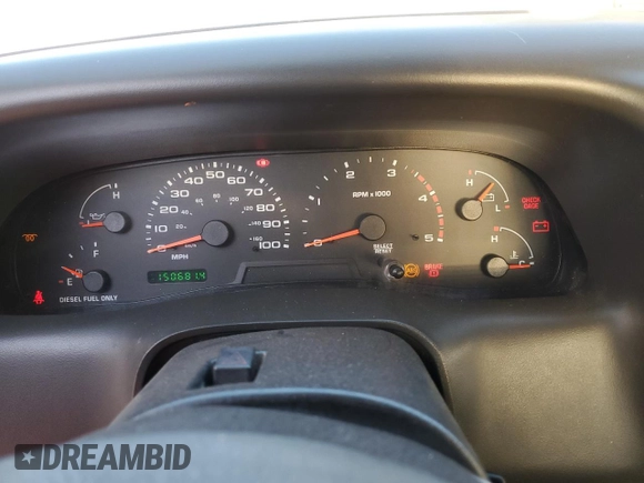 2002 Ford F-350 with VIN 1FDWF36F62EB93875, listed as a Copart auction lot 86976314 with 150,681 mi miles and Salvage title. Bid and sale history available at DreamBid. Image 9.