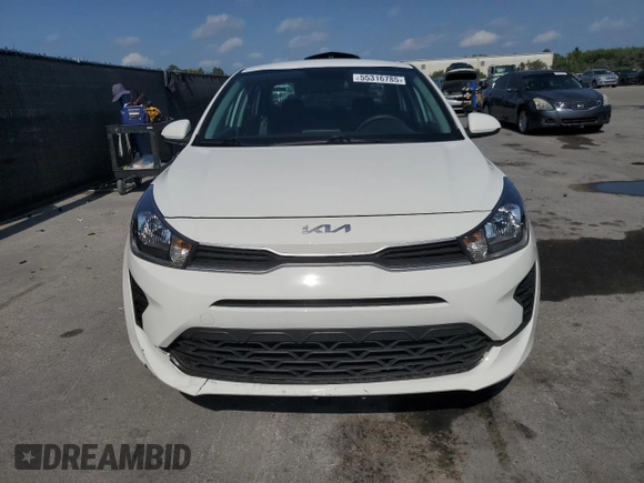 2023 Kia Rio S z VIN 3KPA24AD4PE561052, wystawiony jako Copart lot #55316785 z przebiegiem 94 184 mil mil oraz Nie do naprawy • Non repairable. Historia ofert i sprzedaży dostępna na DreamBid. Obrazek 5.