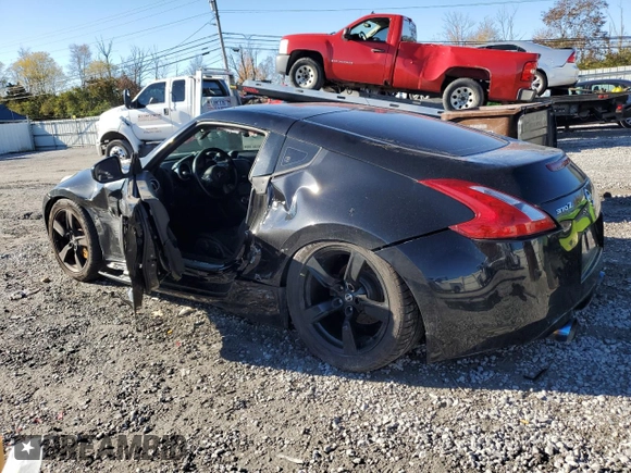 2014 Nissan 370Z Nismo with VIN JN1AZ4EH5EM632124, listed as a Copart auction lot 78720524 with Not Provided miles and Salvage Title. Bid and sale history available at DreamBid. Image 2.