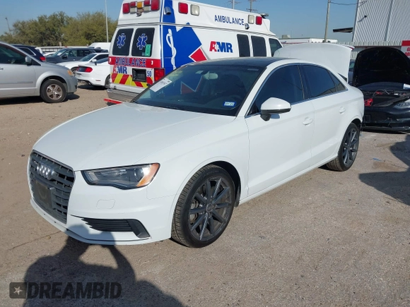 2015 Audi A3 1.8T Premium Plus with VIN WAUCCGFF6F1012243, listed as a IAAI auction lot 41845367 with 92,963 mi miles. Bid and sale history available at carsss.com. Image 18.