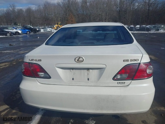 2004 Lexus ES 330 with VIN JTHBA30G745021245, listed as a IAAI auction lot 41530505 with 291,409 mi miles. Bid and sale history available at carsss.com. Image 17.