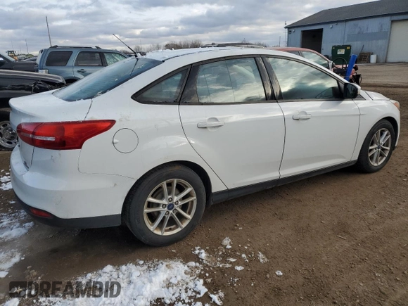 2016 Ford Focus SE with VIN 1FADP3F25GL383018, listed as a Copart auction lot 82177704 with 144,007 mi miles and Salvage Title. Bid and sale history available at carsss.com. Image 3.