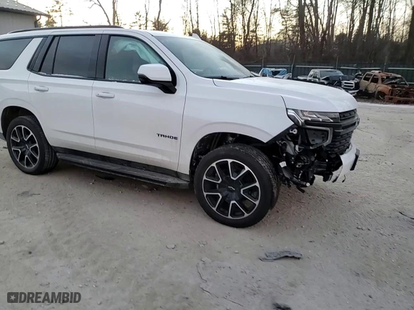 2024 Chevrolet Tahoe RST with VIN 1GNSKRKD8RR310985, listed as a Copart auction lot 85517464 with 3,274 mi miles and Salvage Title. Bid and sale history available at carsss.com. Image 11.
