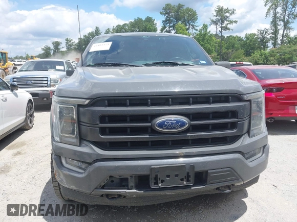 2021 Ford F-150 XL with VIN 1FTFW1E8XMFC04210, listed as a IAAI auction lot 42493373 with 99,181 mi miles and . Bid and sale history available at DreamBid. Image 12.