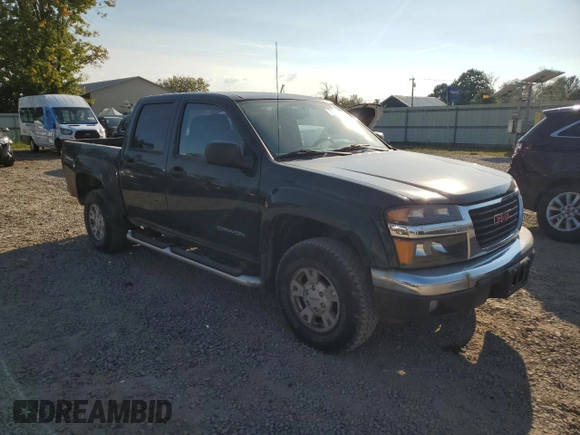 2005 GMC Canyon 1SF SLE Z71 with VIN 1GTDT136558165727, listed as a Copart auction lot 71416414 with 124,674 mi miles and Clean Title. Bid and sale history available at carsss.com. Image 4.