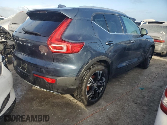 2019 Volvo XC40 Inscription with VIN YV4AC2HL9K2095457, listed as a Copart auction lot 74897784 with 0 mi miles and Non Repairable. Bid and sale history available at carsss.com. Image 3.