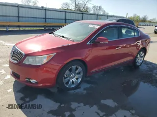 2013 Buick LaCrosse Premium 1 with VIN 1G4GF5E31DF325784, listed as a Copart auction lot 51942655 with 147,743 mi miles and Salvage Title. Bid and sale history available at carsss.com. Image 1.