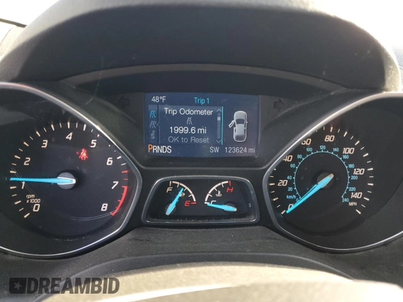 2014 Ford Escape SE with VIN 1FMCU9GX6EUD16166, listed as a Copart auction lot 83913634 with 123,624 mi miles and Salvage Title. Bid and sale history available at carsss.com. Image 9.