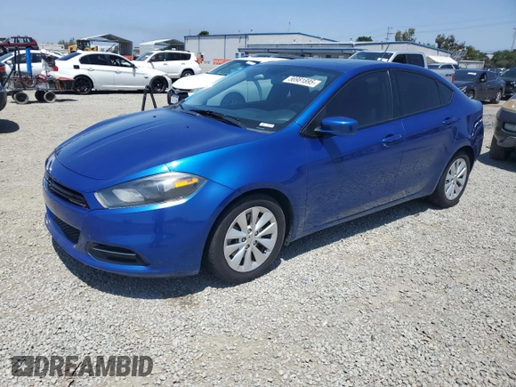 2014 Dodge Dart SXT z VIN 1C3CDFBB0ED680893, wystawiony jako Copart lot #56981895 z przebiegiem 108 071 mil mil oraz Szkody całkowita. Historia ofert i sprzedaży dostępna na DreamBid. Obrazek 1.