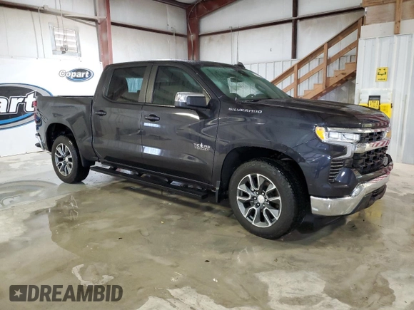 2023 Chevrolet Silverado 1500 LT with VIN 2GCPACED1P1135883, listed as a Copart auction lot 78850244 with Not Provided miles and Salvage Title. Bid and sale history available at DreamBid. Image 4.