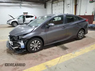 2022 Toyota Prius LE with VIN JTDKAMFP9N3210281, listed as a Copart auction lot 43341595 with 10,502 mi miles and Salvage title. Bid and sale history available at DreamBid. Image 1.