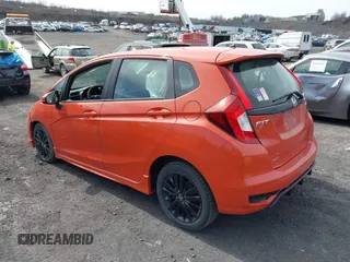 2018 Honda Fit Sport with VIN 3HGGK5G69JM725094, listed as a IAAI auction lot 41833358 with 80,293 mi miles and . Bid and sale history available at DreamBid. Image 3.