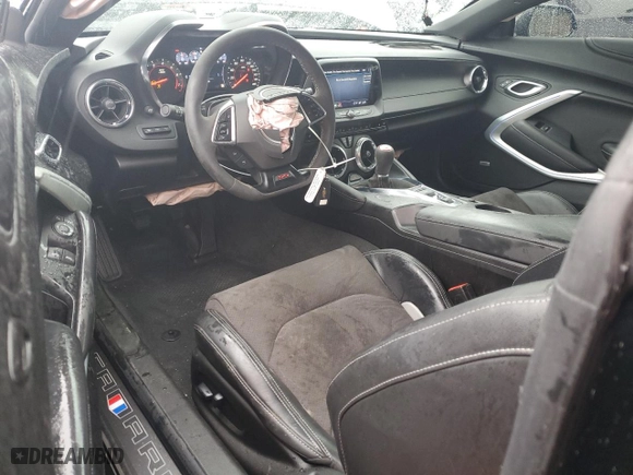 2022 Chevrolet Camaro 2SS with VIN 1G1FG1R73N0102100, listed as a Copart auction lot 43945765 with 23,073 mi miles and Salvage Title. Bid and sale history available at carsss.com. Image 8.