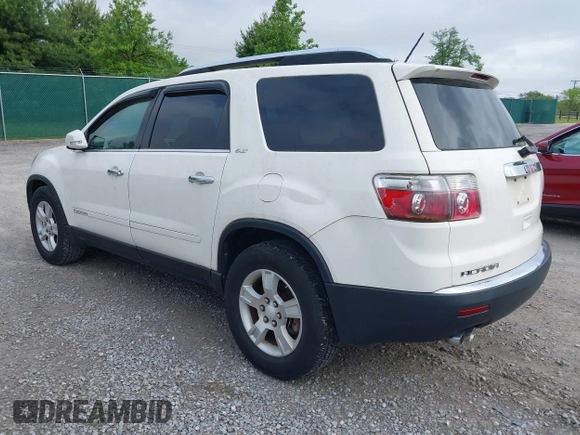 2008 GMC Acadia SLT1 z VIN 1GKEV23718J199694, wystawiony jako IAAI lot #42240398 z przebiegiem 203 485 mil mil oraz . Historia ofert i sprzedaży dostępna na DreamBid. Obrazek 3.