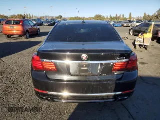 2013 BMW 7 Series 740i with VIN WBAYA6C53DC995031, listed as a Copart auction lot 76371534 with 146,337 mi miles and Salvage Title. Bid and sale history available at carsss.com. Image 6.