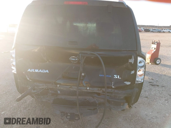 2011 Nissan Armada SV with VIN 5N1BA0ND4BN624127, listed as a IAAI auction lot 41722211 with 177,286 mi miles and . Bid and sale history available at DreamBid. Image 17.