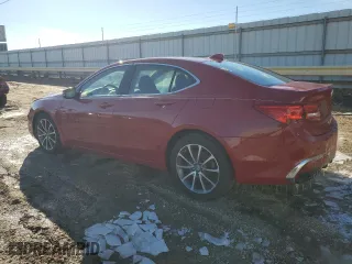 2018 Acura TLX with VIN 19UUB3F35JA000409, listed as a Copart auction lot 87343644 with 36,571 mi miles and Salvage Title. Bid and sale history available at carsss.com. Image 2.