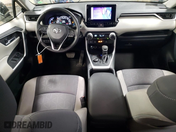 2023 Toyota RAV4 Hybrid XLE with VIN JTMRWRFV7PD199631, listed as a Copart auction lot 46298135 with 12,655 mi miles and Salvage Title. Bid and sale history available at carsss.com. Image 8.