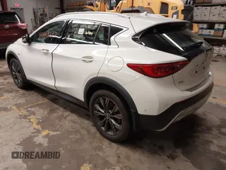 2019 Infiniti QX30 Luxe with VIN SJKCH5CR6KA008658, listed as a IAAI auction lot 41943237 with 88,704 mi miles and . Bid and sale history available at DreamBid. Image 3.