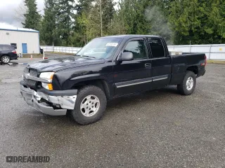 2003 Chevrolet Silverado 1500 LS with VIN 2GCEK19T931228526, listed as a Copart auction lot 52519215 with 217,460 mi miles and Salvage Title. Bid and sale history available at carsss.com. Image 1.