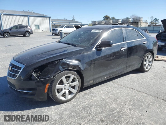 2016 Cadillac ATS Standard RWD z VIN 1G6AA5RA9G0114053, wystawiony jako Copart lot #49911065 z przebiegiem 110 063 mil mil oraz Szkoda całkowita • Salvage title. Historia ofert i sprzedaży dostępna na DreamBid. Obrazek 1.