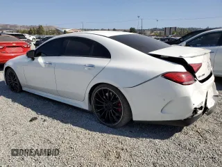 2020 Mercedes-Benz CLS with VIN W1K2J5JB2LA077590, listed as a Copart auction lot 67172954 with 62,487 mi miles and Salvage Title. Bid and sale history available at carsss.com. Image 2.