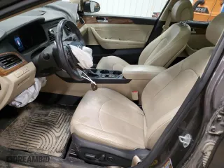 2015 Hyundai Sonata 2.4L Limited with VIN 5NPE34AF5FH050993, listed as a Copart auction lot 50614845 with 163,273 mi miles and Salvage Title. Bid and sale history available at carsss.com. Image 7.