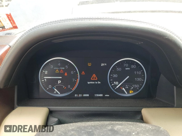 2010 Land Rover Range Rover HSE with VIN SALME1D41AA308286, listed as a Copart auction lot 59090035 with 172,490 mi miles and Clean title. Bid and sale history available at DreamBid. Image 9.