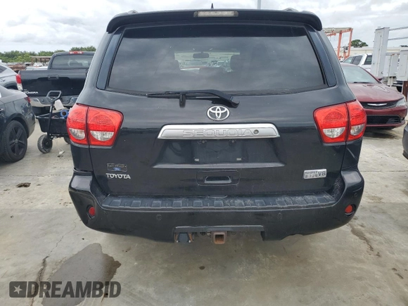 2010 Toyota Sequoia Platinum with VIN 5TDYY5G15AS026860, listed as a Copart auction lot 75081684 with 173,455 mi miles and Non Repairable. Bid and sale history available at carsss.com. Image 6.