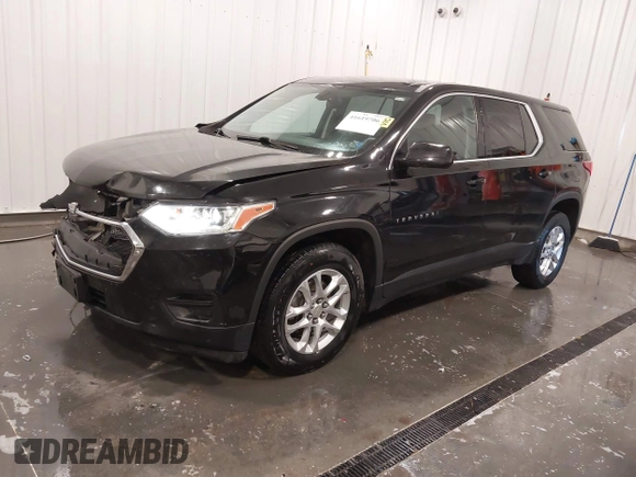 2018 Chevrolet Traverse LS with VIN 1GNEVFKW7JJ257543, listed as a IAAI auction lot 41619706 with 113,208 mi miles. Bid and sale history available at carsss.com. Image 19.
