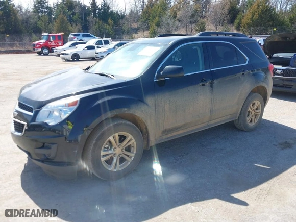 2015 Chevrolet Equinox LT with VIN 2GNALBEK1F1105006, listed as a IAAI auction lot 41796946 with 65,317 mi miles. Bid and sale history available at carsss.com. Image 2.