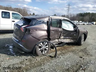 2015 Nissan Murano SL with VIN 5N1AZ2MG8FN234889, listed as a Copart auction lot 46158075 with 55,020 mi miles and Salvage Title. Bid and sale history available at carsss.com. Image 3.