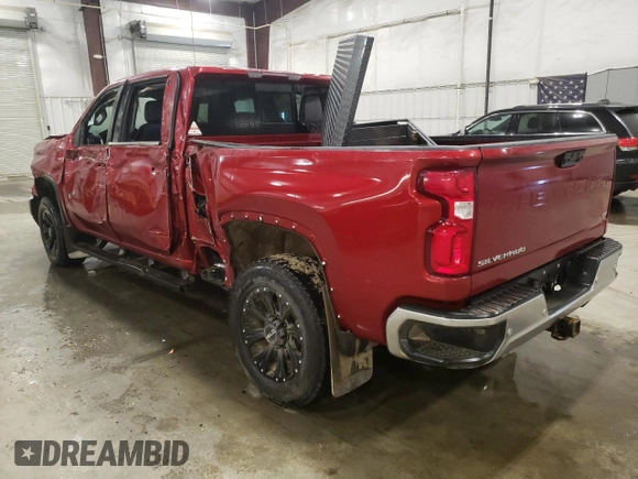 2021 Chevrolet Silverado 3500HD LTZ with VIN 1GC4YUE71MF174718, listed as a Copart auction lot 85316804 with 60,557 mi miles and Salvage Title. Bid and sale history available at DreamBid. Image 2.