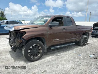 2016 Toyota Tundra SR with VIN 5TFRM5F16GX098431, listed as a Copart auction lot 63478205 with 233,651 mi miles and Salvage title. Bid and sale history available at DreamBid. Image 1.